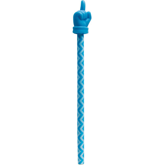 Aqua Chevron Hand Pointer