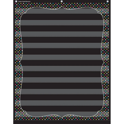 Chalkboard Brights 10 Pocket Chart
