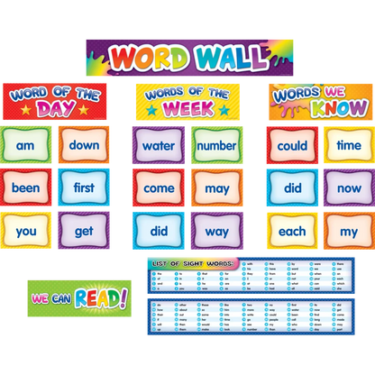 First 100 Sight Words Pocket Chart Cards Pre K-2