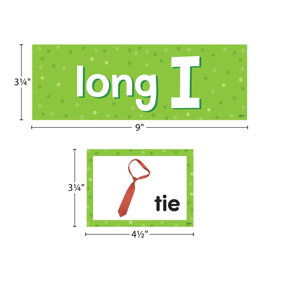 Long Vowels Pocket Chart Cards