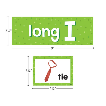 Long Vowels Pocket Chart Cards