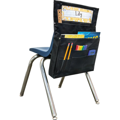 Black Chair Pocket - For Standard-Sized Chairs