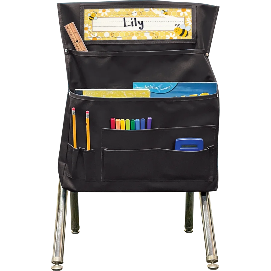 Black Chair Pocket - For Standard-Sized Chairs