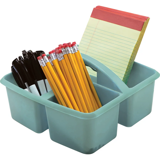 Plastic Storage Caddy - Calming Blue