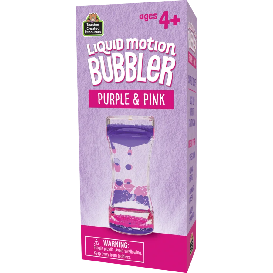 Purple & Pink Liquid Motion Bubbler