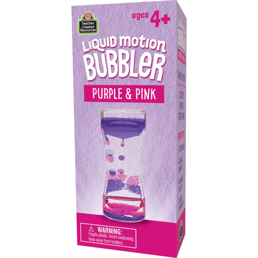 Purple & Pink Liquid Motion Bubbler