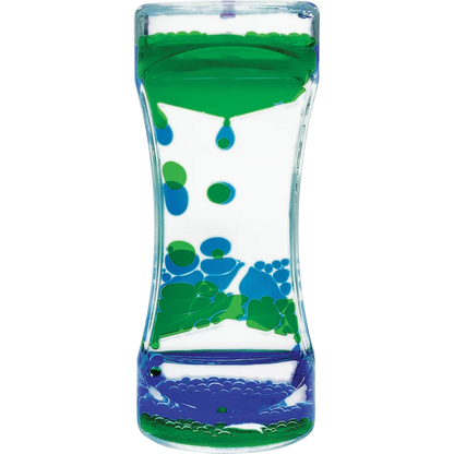Green & Blue Liquid Motion Bubbler