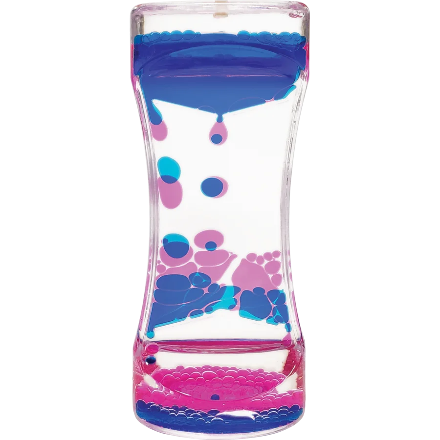 Blue & Pink Liquid Motion Bubbler