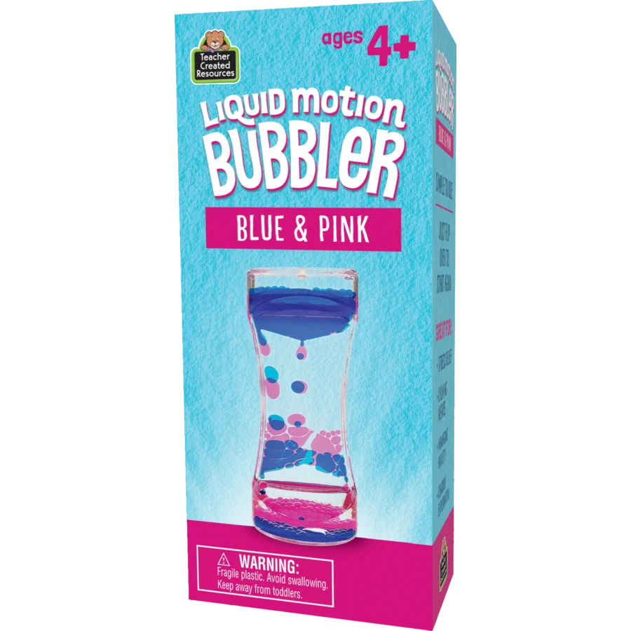 Blue & Pink Liquid Motion Bubbler