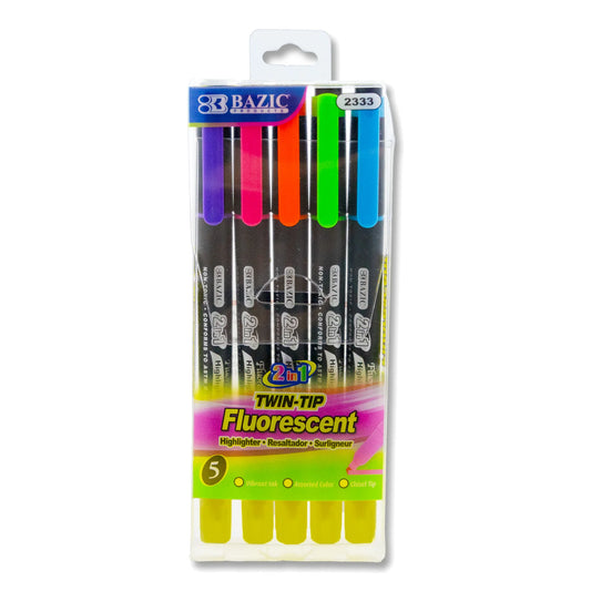 Double Tip Highlighters