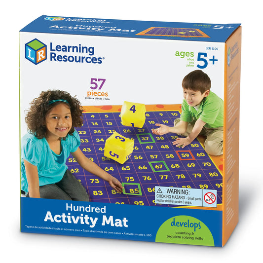 Hip Hoppin' Hundred Mat Hundreds Activity Mat