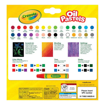 Crayola Oil Pastels, Assorted Colors, Set of 28