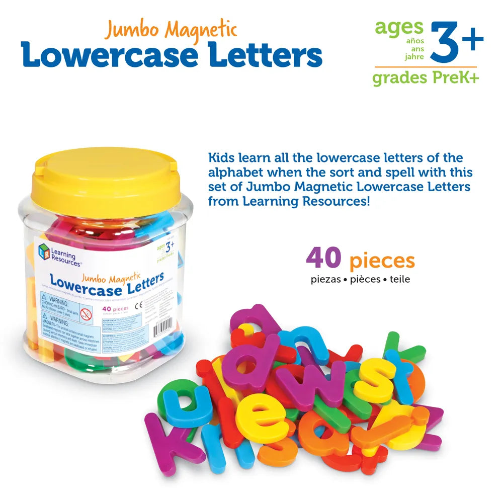 Jumbo Lowercase Magnetic Letters
