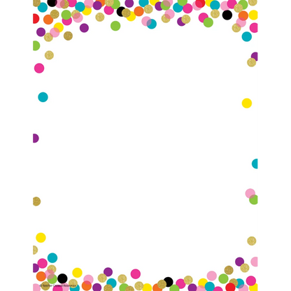 Confetti Computer Paper