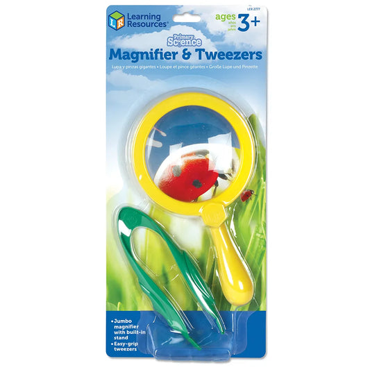 Primary Science® Magnifier & Tweezers