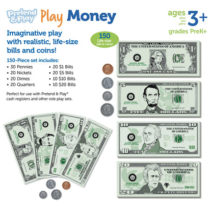 Pretend & Play® Play Money