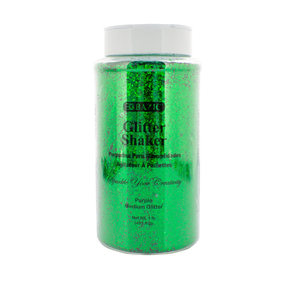 Green Craft Glitter, 1 lb