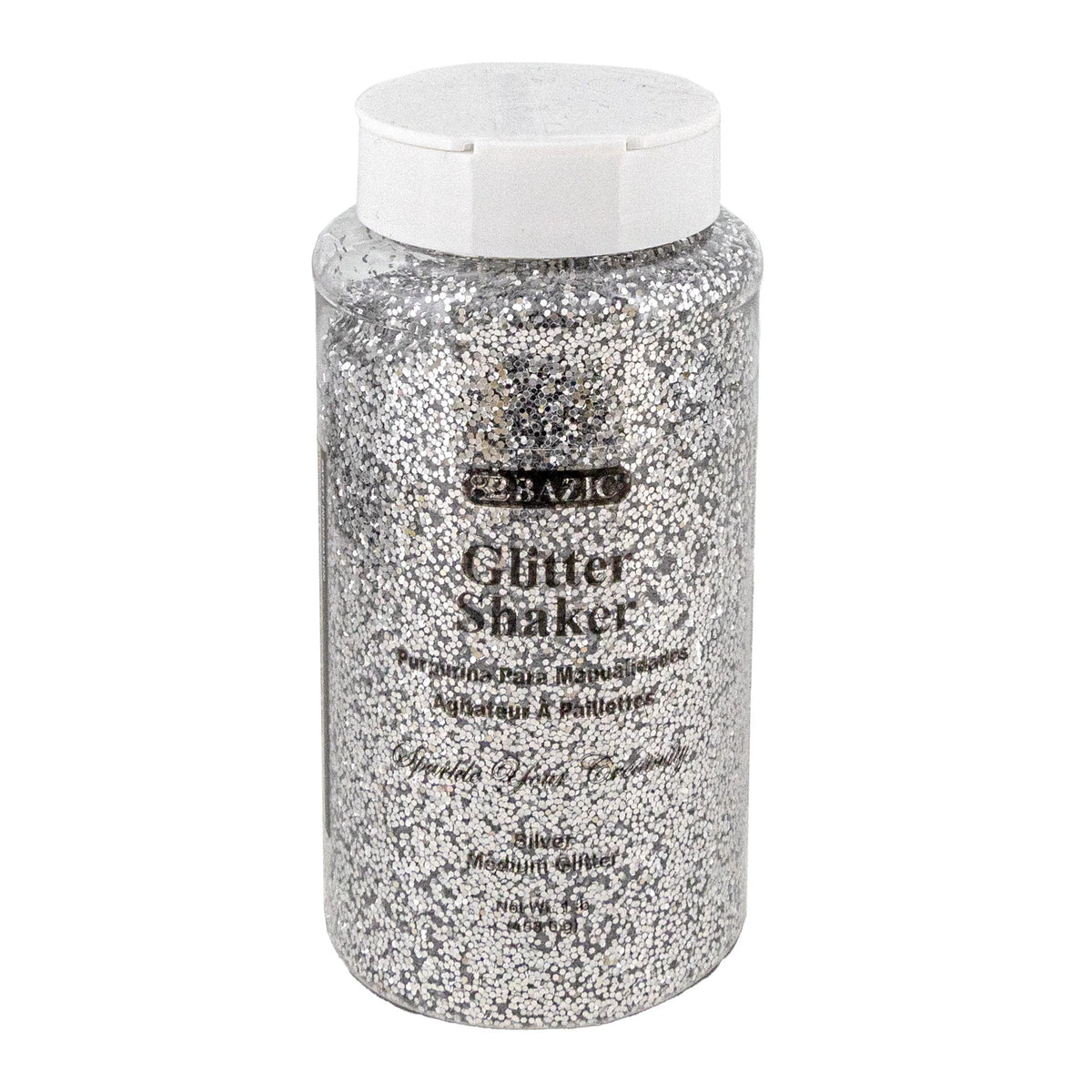 Silver Craft Glitter, 1 lb