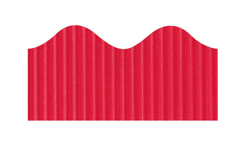 BORDETTE® DECORATIVE BORDER, FLAME, 2-1/4" X 50', 1 ROLL