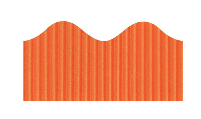 BORDETTE® DECORATIVE BORDER, ORANGE, 2-1/4" X 50', 1 ROLL