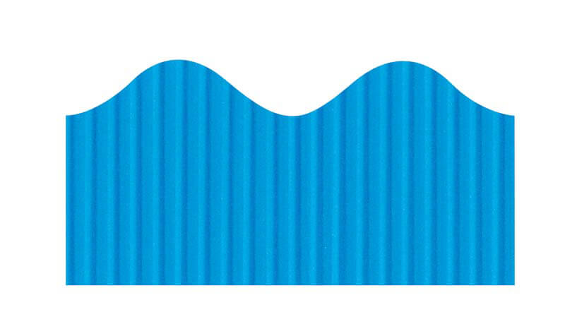 BORDETTE® DECORATIVE BORDER, BRITE BLUE, 2-1/4" X 50', 1 ROLL