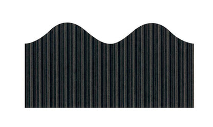 BORDETTE® DECORATIVE BORDER, BLACK, 2-1/4" X 50', 1 ROLL