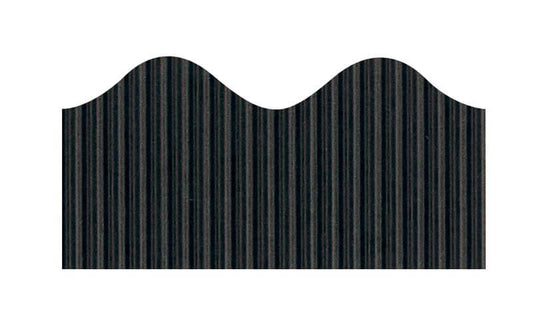BORDETTE® DECORATIVE BORDER, BLACK, 2-1/4" X 50', 1 ROLL