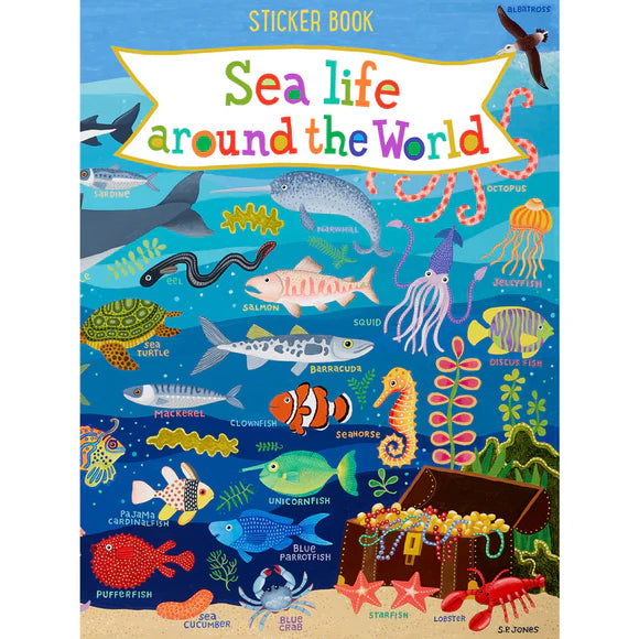 Sea Life Around the world Kid's Sticker Book