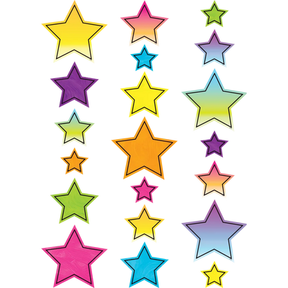 Brights 4Ever Stars Accents - Assorted Sizes