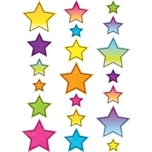Brights 4Ever Stars Accents - Assorted Sizes