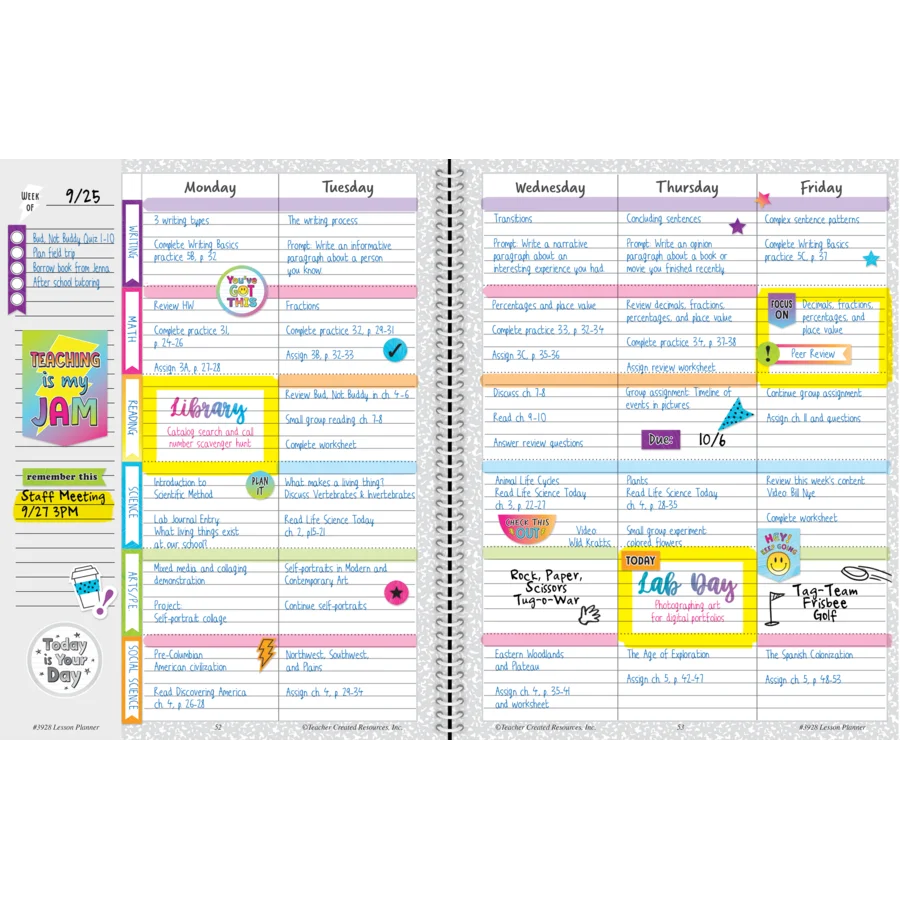 Brights 4Ever Lesson Planner