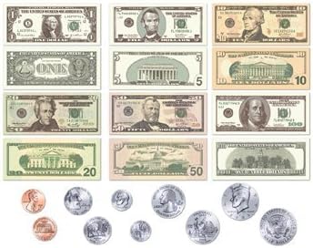 Currency Pre-Cut Felt Set Double Sided