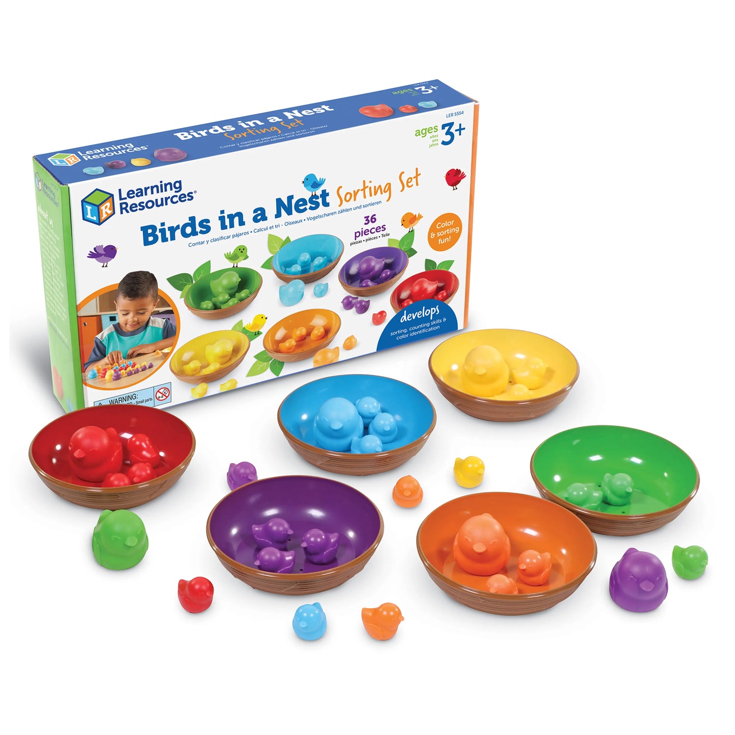 Birds in a Nest Sorting Set