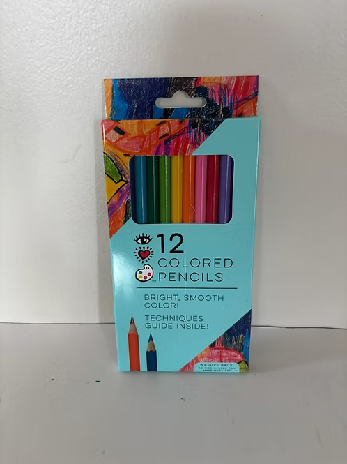 i Heart Art JR Colored Pencils 12 count