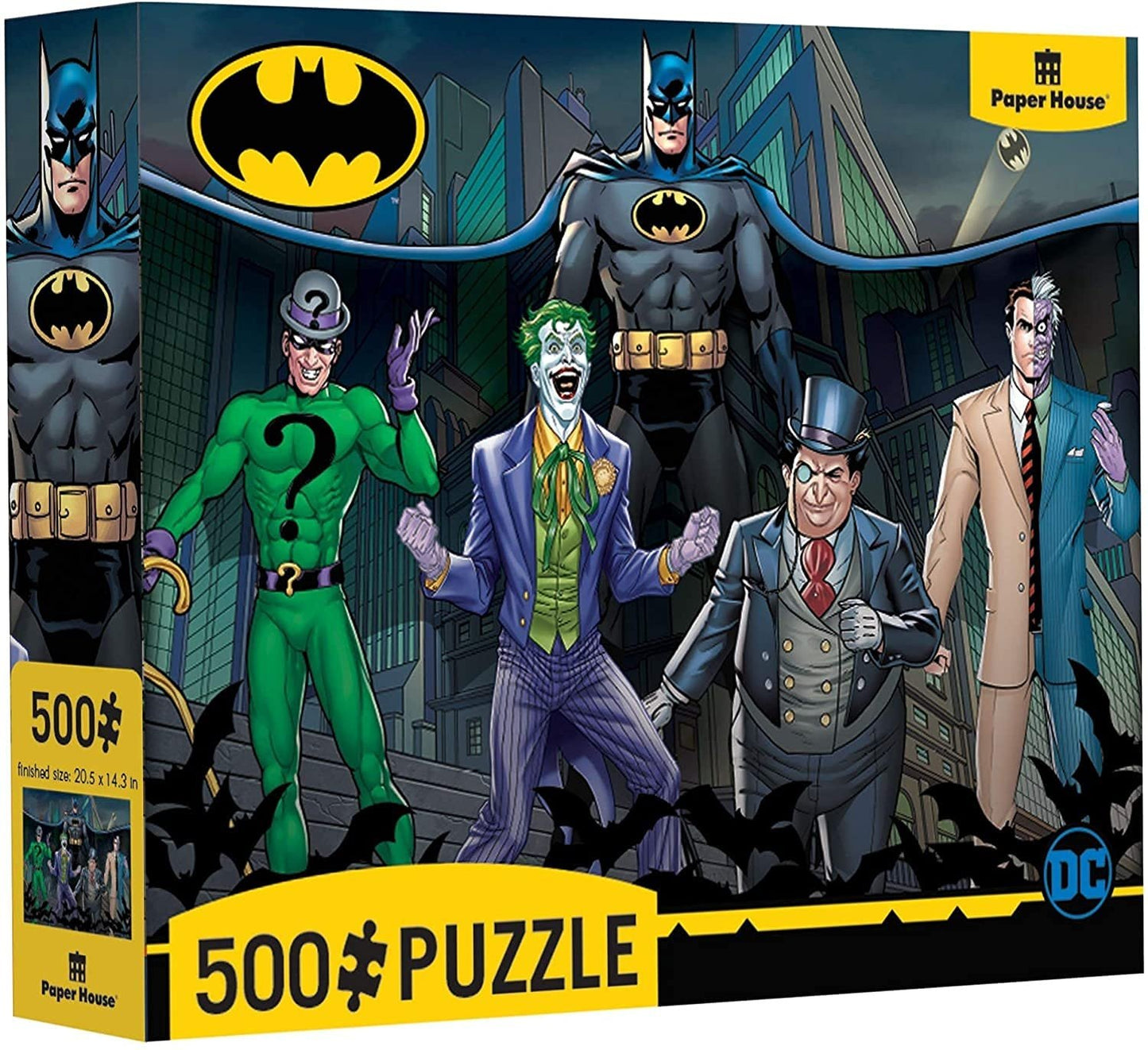 Batman & Villains 500 Pcs Puzzle