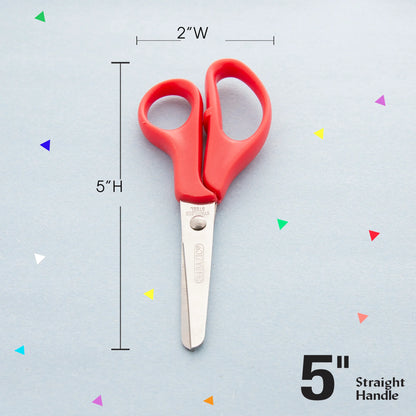 5 in Blunt Tip School Scissors - Assorted - Each