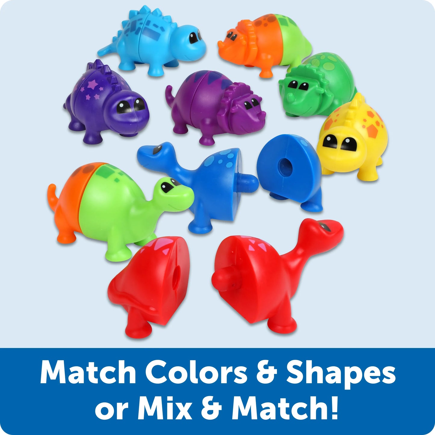 Snap-n-Learn™ Matching Dinos