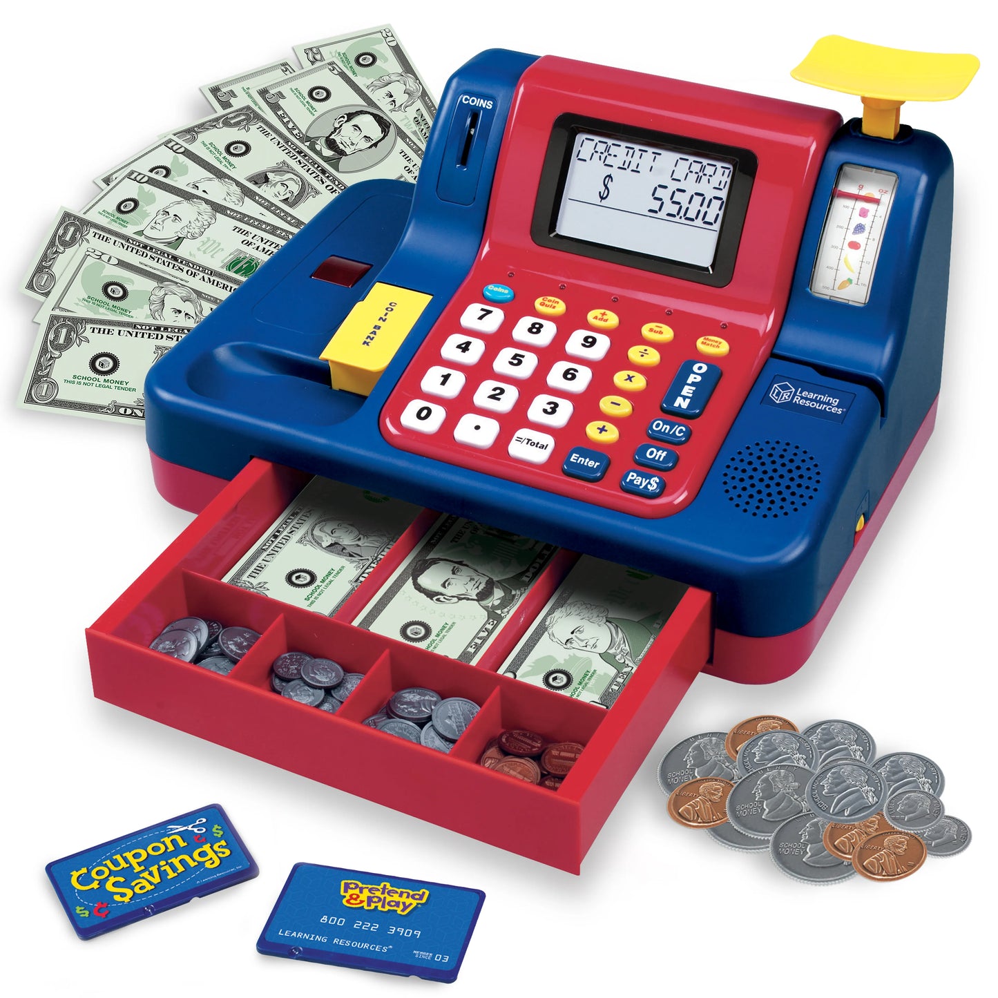 Pretend & Play® Teaching Cash Register