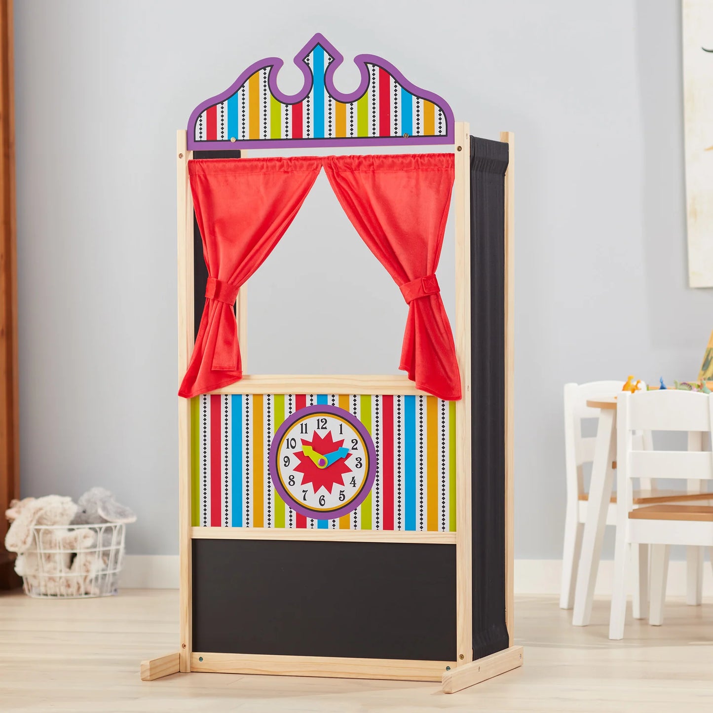 Wooden Deluxe Puppet Theater
