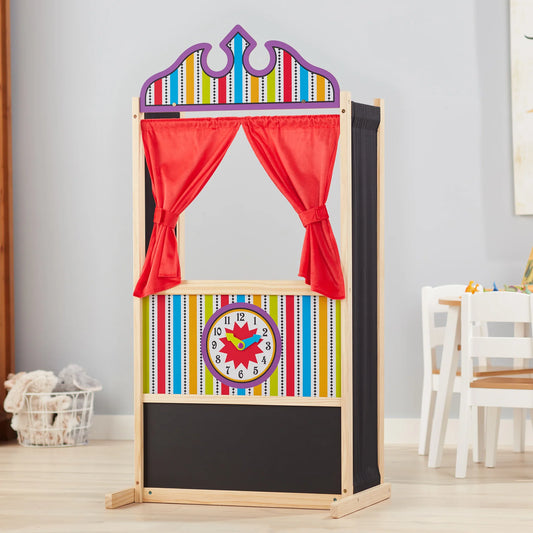 Wooden Deluxe Puppet Theater