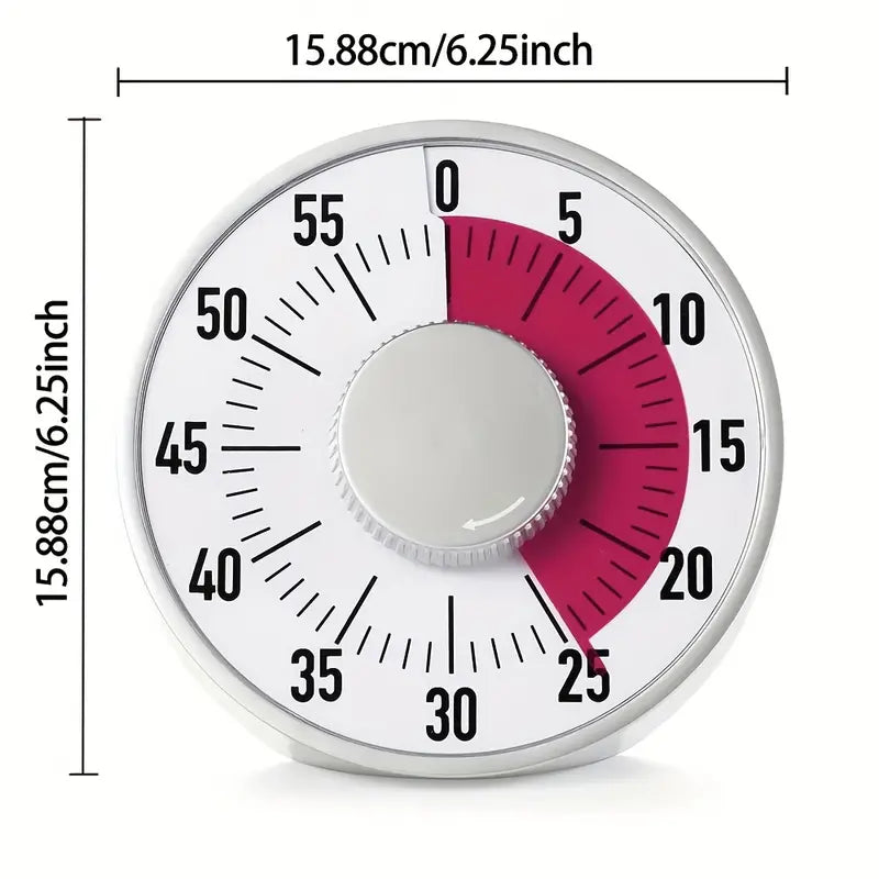 Time To Go Timer Magnetic Back With Alarm