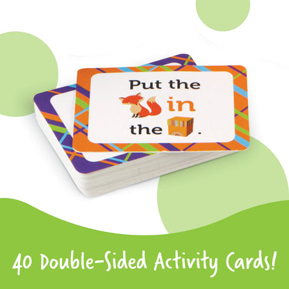 Fox in the Box Positional Words Activity Set