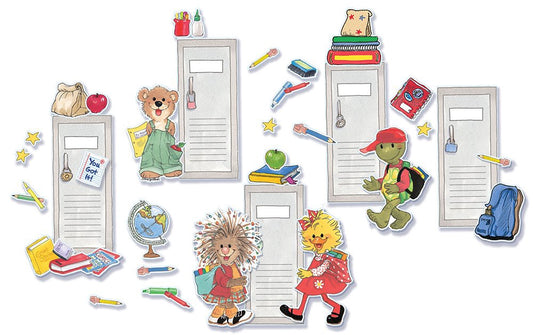 Suzy's Zoo School Day Helper Mini Bulletin Board Set