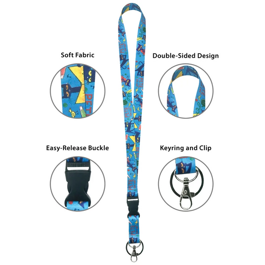 Pete the Cat Lanyard