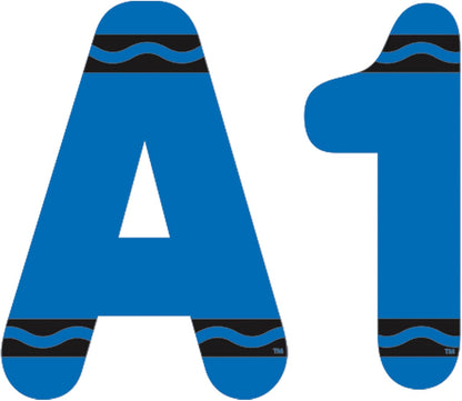 Crayola Blue Deco Letters