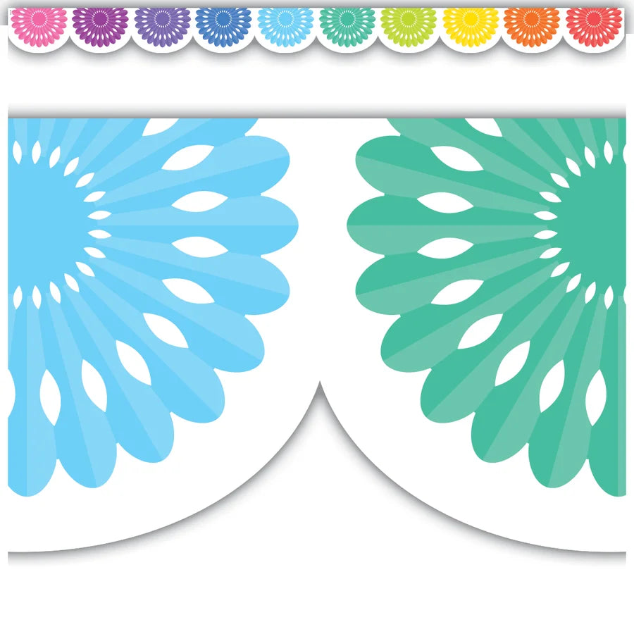 Colorful Fiesta Die-Cut Border