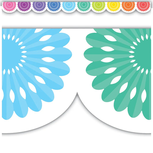 Colorful Fiesta Die-Cut Border