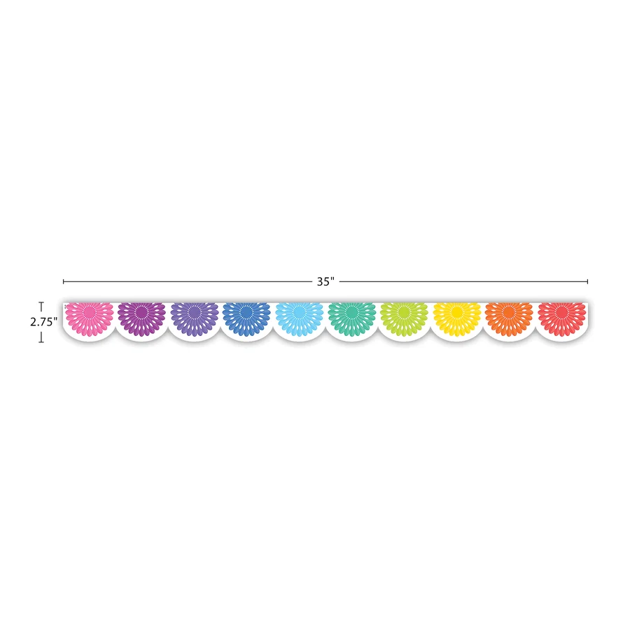 Colorful Fiesta Die-Cut Border