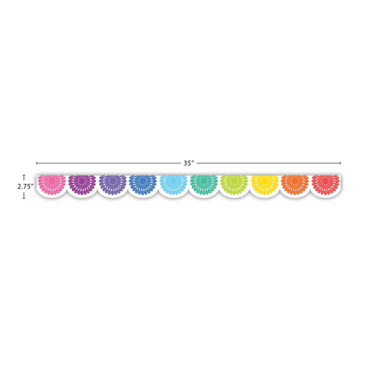 Colorful Fiesta Die-Cut Border