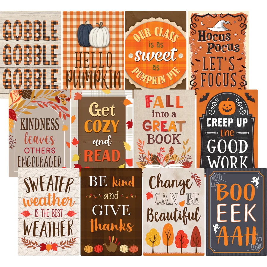 Fall Small Poster Pack